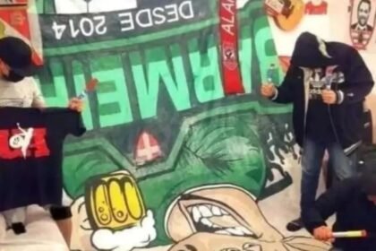 Reprodução/Redes sociais/@barrabrava_net