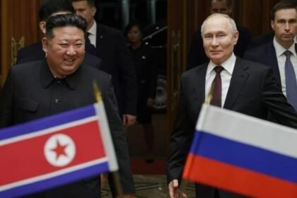 Kim Jong Un e Putin (Foto: TASS)