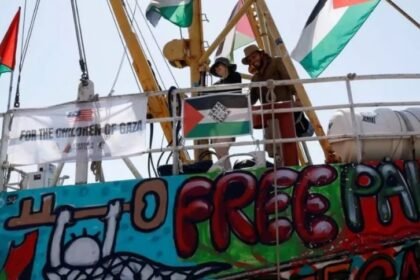 Flotilha da Liberdade (Foto: Reprodução Reuters )