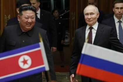 Kim Jong Un e Putin (Foto: TASS)