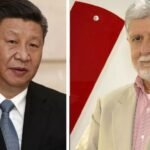 Xi Jinping e Celso Amorim (Foto: Reuters, Flick 247)