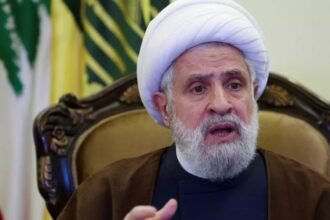 Naim Qassem (Foto: AZIZ TAHER/REUTERS)