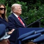 Melania e Donald Trump (Foto: Evelyn Hockstein/Reuters)